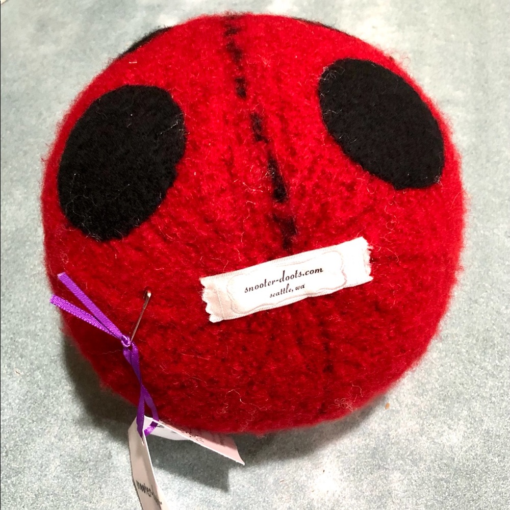 Felted Wool Ladybug - Picture 4 of 5